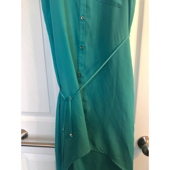 Mia melon high low tunic / dress - Picture 8 of 12